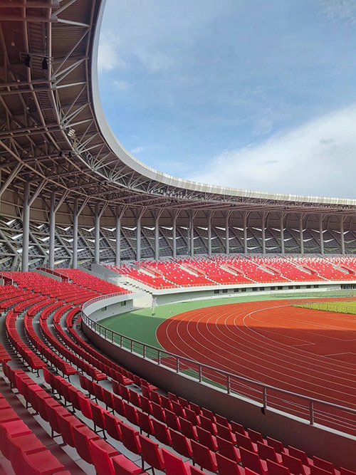 北京体育馆钢结构设计